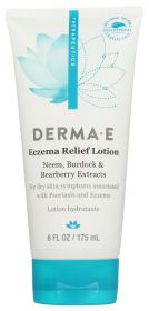 DERMA E: Lotion Eczema Relief, 6 oz