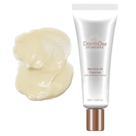 Derm One Skin Care: Remove All Cleanser with Wildflower honey