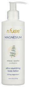 NFUSE: Eucalyptus Magnesium Lotion, 8 oz