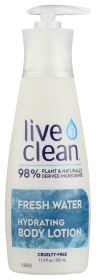 LIVE CLEAN: Fresh Water Hydrating Body Lotion, 11.3 oz