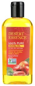 DESERT ESSENCE: 100% Pure Jojoba Oil, 4 oz