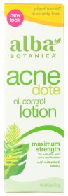 ALBA BOTANICA:  Acnedote Oil Control Lotion Oil-Free, 2 oz