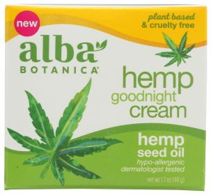 ALBA BOTANICA: Cream Goodnight Hemp, 1.7 oz