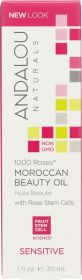 ANDALOU NATURALS: 1000 Roses Moroccan Beauty Oil Sensitive, 1 oz