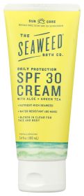 SEAWEED BATH COMPANY: Daily Protection Spf 30 Cream, 3.4 oz