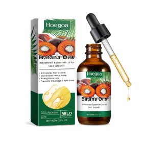 Hoegoa Batana Hair Care Essential Oil strengthens hair, improves hair quality, repairs damaged hair and nourishes scalp