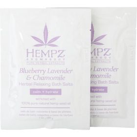 HEMPZ by Hempz AROMABODY BLUEBERRY LAVENDER & CHAMOMILE HERBAL RELAXING BATH SALTS 1 OZ (2 PER BOX)