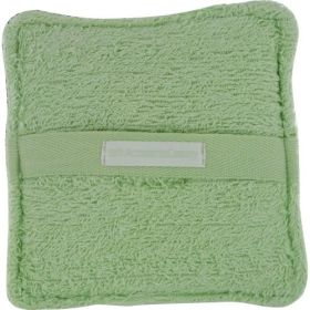 SPA ACCESSORIES by Spa Accessories TERRY SOAPING SPONGE POCKET (GREEN)