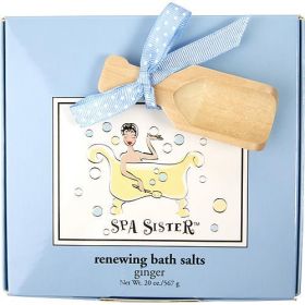 SPA ACCESSORIES by Spa Accessories RENEWING BATH SALTS 20 OZ GINGER