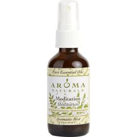 MEDITATION AROMATHERAPY by Mediation Aromatherapy AROMATIC MIST SPRAY 2 OZ. COMBINES THE ESSENTIAL OILS OF PATCHOULI & FRANKINCENSE TO CREATE A WARM A