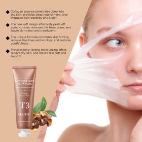 EELHOE Collagen Peel And Tear Facial Mask Moisturizing, Moisturizing, Wrinkle Resisting, Skin Brightening And Tear Facial Mask