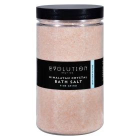 Evolution Salt Bath Salt - Himalayan - Fine - 26 Oz