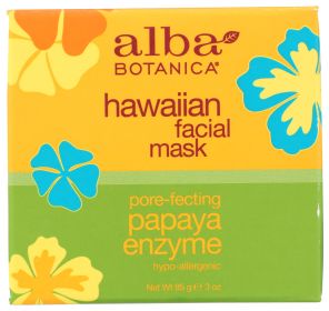 ALBA BOTANICA: Hawaiian Facial Mask Papaya Enzyme, 3 oz