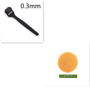 DERMA Roller Matte 540 Microneedle Roller Feel Oil Rubber Oil Handle Matte (Option: Set B-0.3mm)