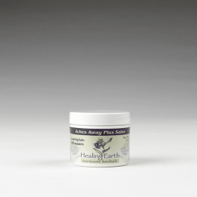 Healing Earth Aches Away Plus Salve Jar (Warming With Capsaicin) (size: 2oz)